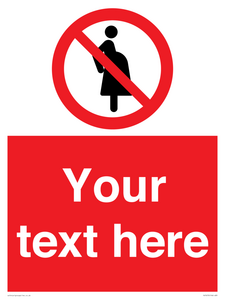 Custom prohibition not for pregnant women